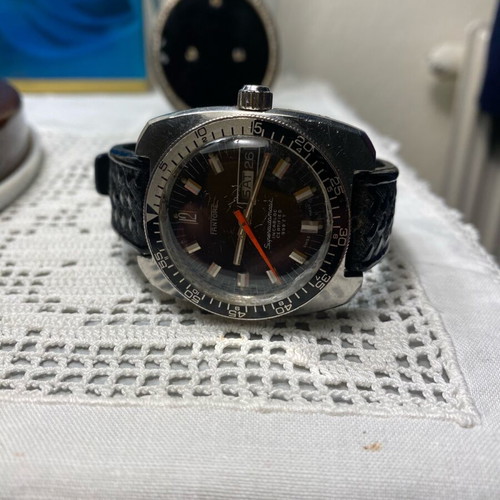 Vintage Diver Watch All Steel