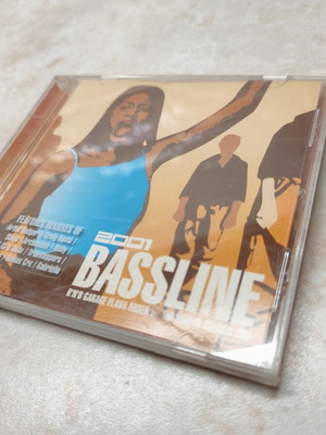 Bassline 2001 CD album compilation used, electronic breakbeat jungle