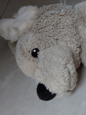 Plush dog like new