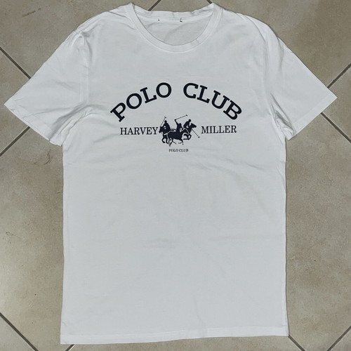 Polo Club Harvey Miller T-Shirt white size L like new