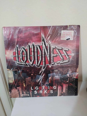 Loudness Lightning Strikes LP like new, 1st edition 1986
