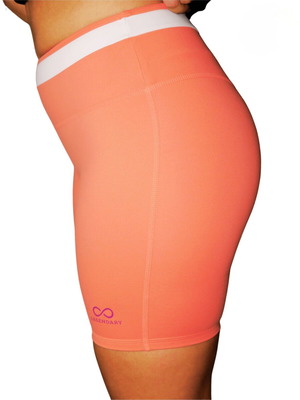 Legendary Yoga short leggings with Flexyoga technology, red
