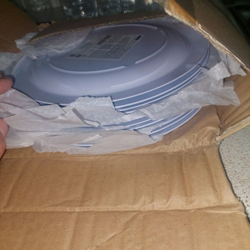 Frozen plates set of 11 new, reusable plastic