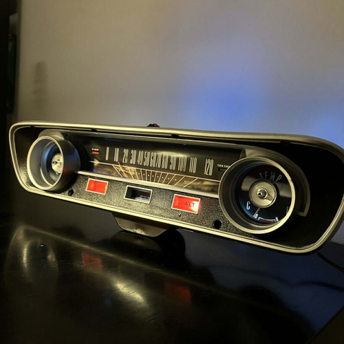 Instrument Cluster Ford Mustang 1965 like new, decorative