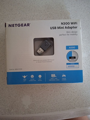 Netgear N300 WiFi USB mini αντάπτορας WNA3100M