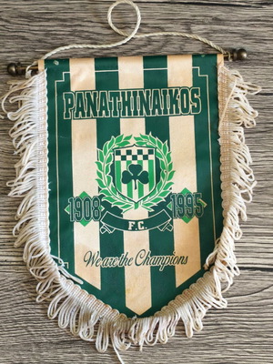 Panathinaikos FC Champions 1995 banner used