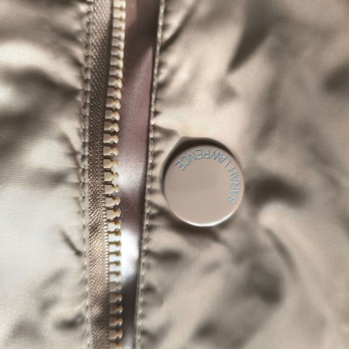 Sarah Lawrence down jacket like new, beige gold color, size S