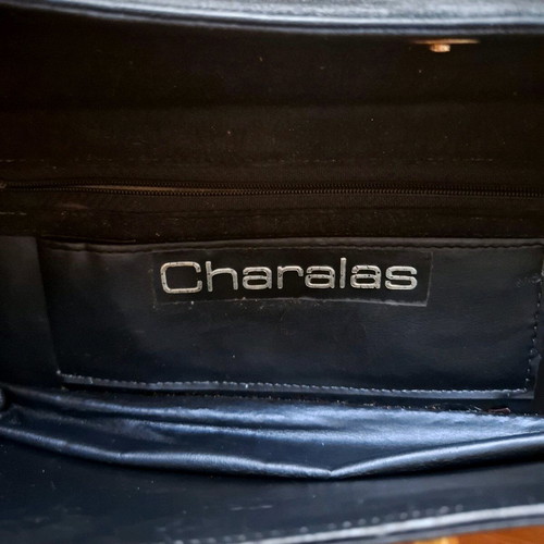 Vintage clutch Christian Dior χειρός μαύρο σαν καινούργιο