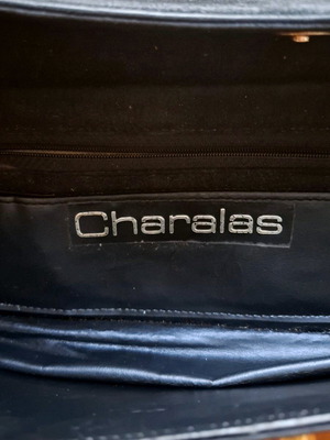 Vintage clutch Christian Dior χειρός μαύρο σαν καινούργιο