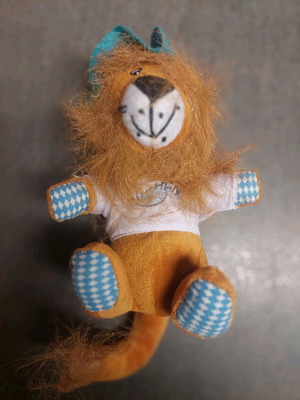Collectible Goleo VI plush lion mascot new