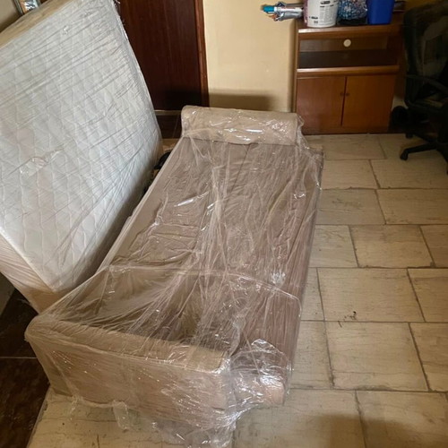 Fylliana New Primavera Beige Sofa Bed like new 200x80x90 cm