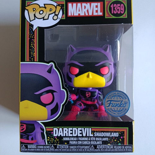Funko Pop Marvel Daredevil Shadowland Blacklight #1359 Special Edition