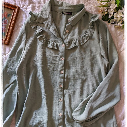 Spring dress tunic like new, mint color