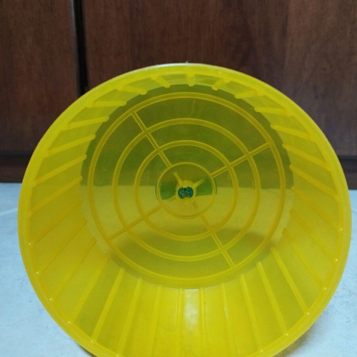 Hamster house and wheel used