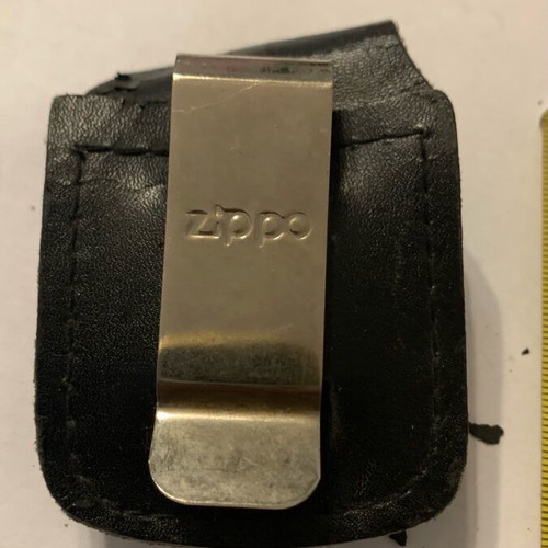 Zippo lighter case used
