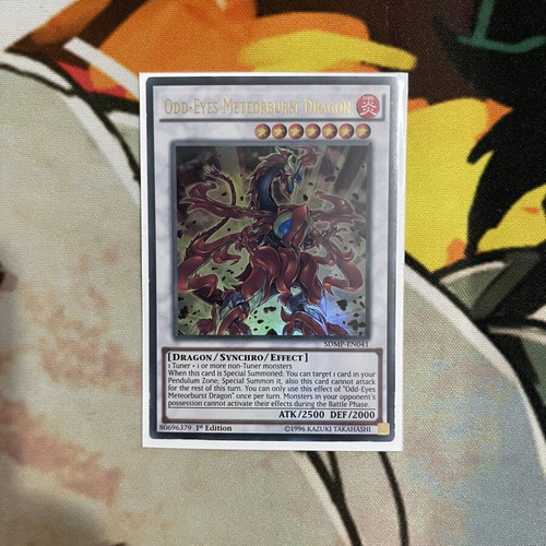 Yu-Gi-Oh! Odd-Eyes Meteorburst Dragon Ultra Rare card