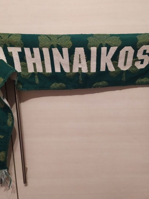 Panathinaikos scarf used, genuine authentic