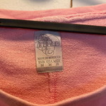 Zara pink crop top sweatshirt, size M