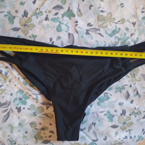 Brazilian bikini bottom used, black, size M