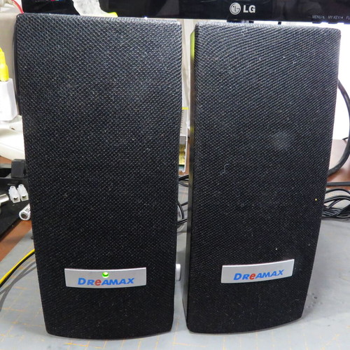 Dreamax Active 110 (196XB) computer speakers used, fully tested