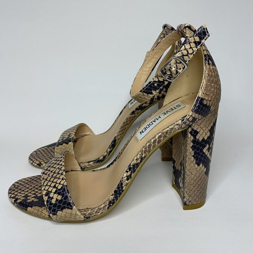 Steve Madden leather heels size 37, like new, multicolor