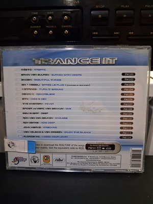 Trance It CD compilation like new, electronic