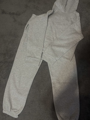 Gray sportswear set, new