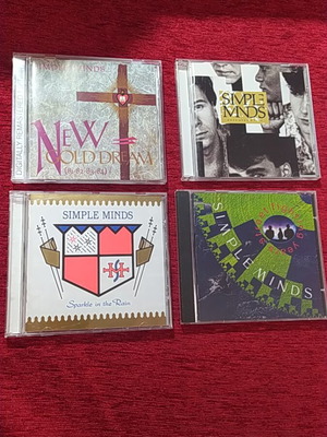 Simple Minds 4 CD set like new, rock genre