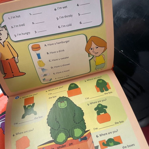 Muzzy language learning system for children