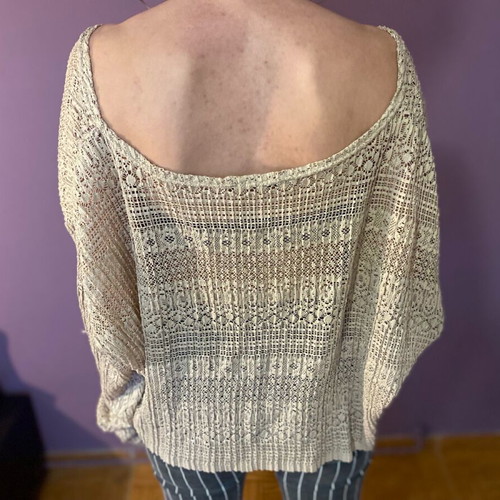 Nidodileda blouse one size like new, beige
