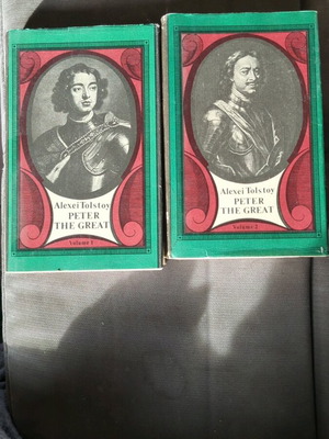 Alex Tolstoy Peter the Great Τόμοι 1+2 μεταχειρισμένοι
