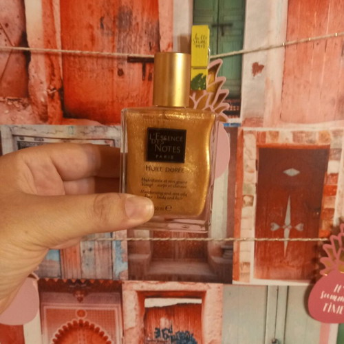 Lessence des notes dry oil golden 50ml new for hair face body