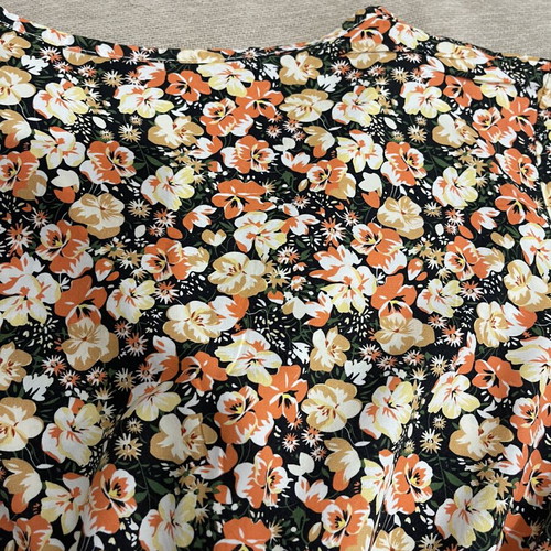 Boho Ditsy Floral Wrap Maxi Dress, multicolor