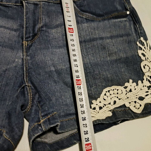Set of 2 midi skirts and denim shorts like new