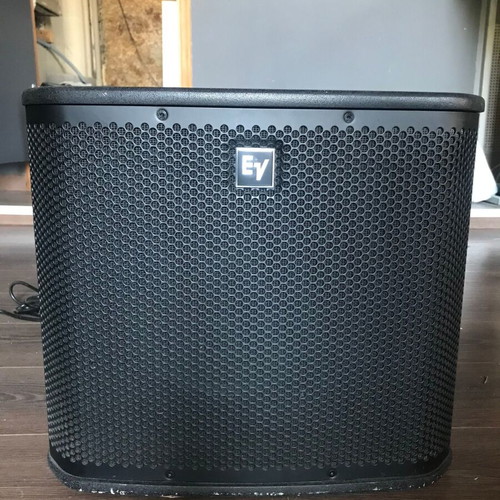 Professional Sound System with Electro-Voice ZXA1-SUB 12'' Subwoofer and Focal 100 OD8 Speakers