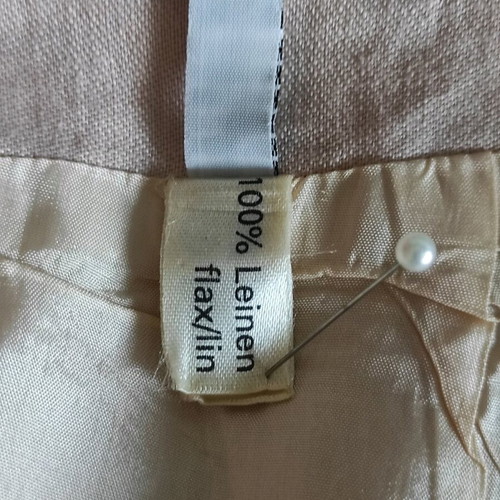 RIANI Luxury Linen Skirt like new, ecru/beige