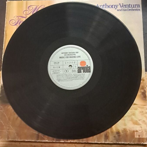 Anthony Ventura and His Orchestra Music for Making Love vinyl used, good condition