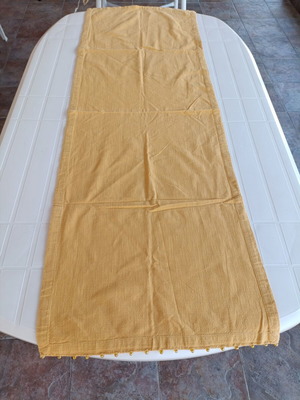 Nef Nef table runner with beads, cotton, new