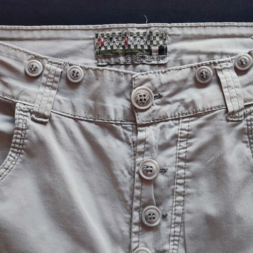 New Star gray fabric pants bootcut, like new, unisex