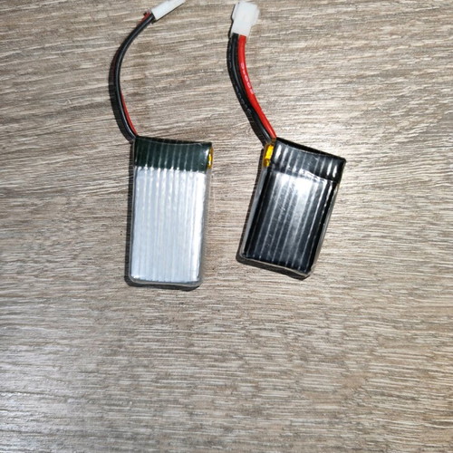 Rechargeable batteries used, set of 2 pieces