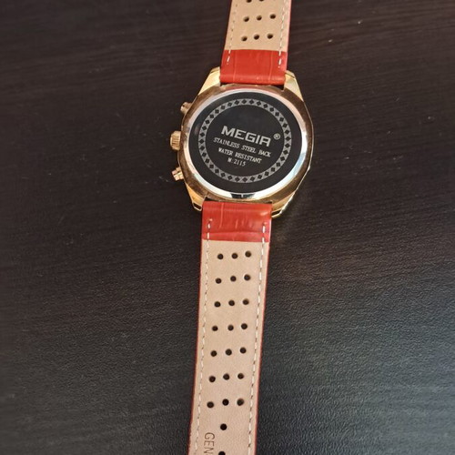 Megir women's wristwatch like new with battery and strap replaced