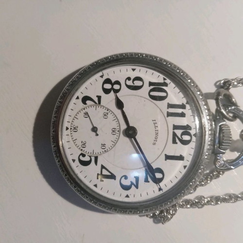 Illinois pocket watch used
