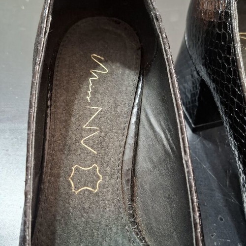 Miss NV Croco Women's Pumps Size 36 New Black