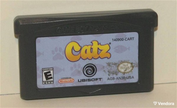  Nintendo Game Boy Advance Catz se kali katastasi / litourgi timi 4 evro