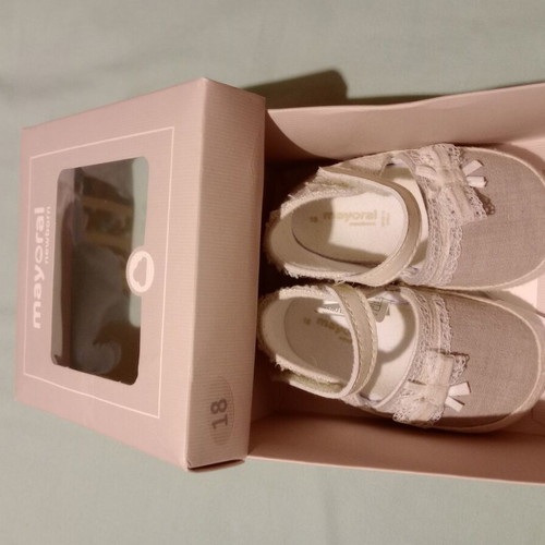 Mayoral baby espadrilles size 18 used