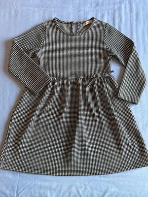 Waves dress 98 cm for 3 years like new, black and white