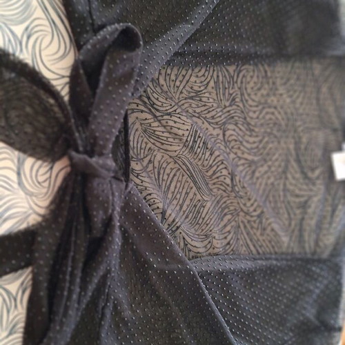 Bolero used black with dots and tie under the chest