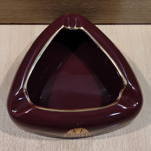 Dimple Scotch Whisky Ceramic Ashtray used, vintage promotional