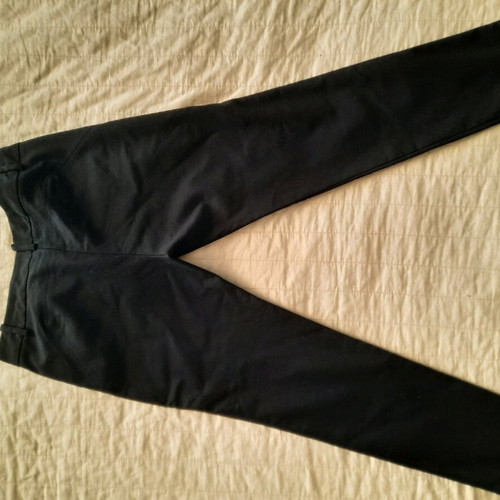 Zara women's evening pants black like new, low waist