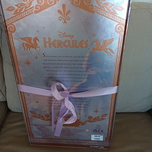 Disney Store Megara Hercules Limited Edition Doll Box used